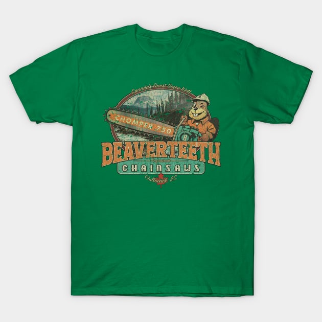 Beaverteeth Chainsaws 1941 T-Shirt by JCD666